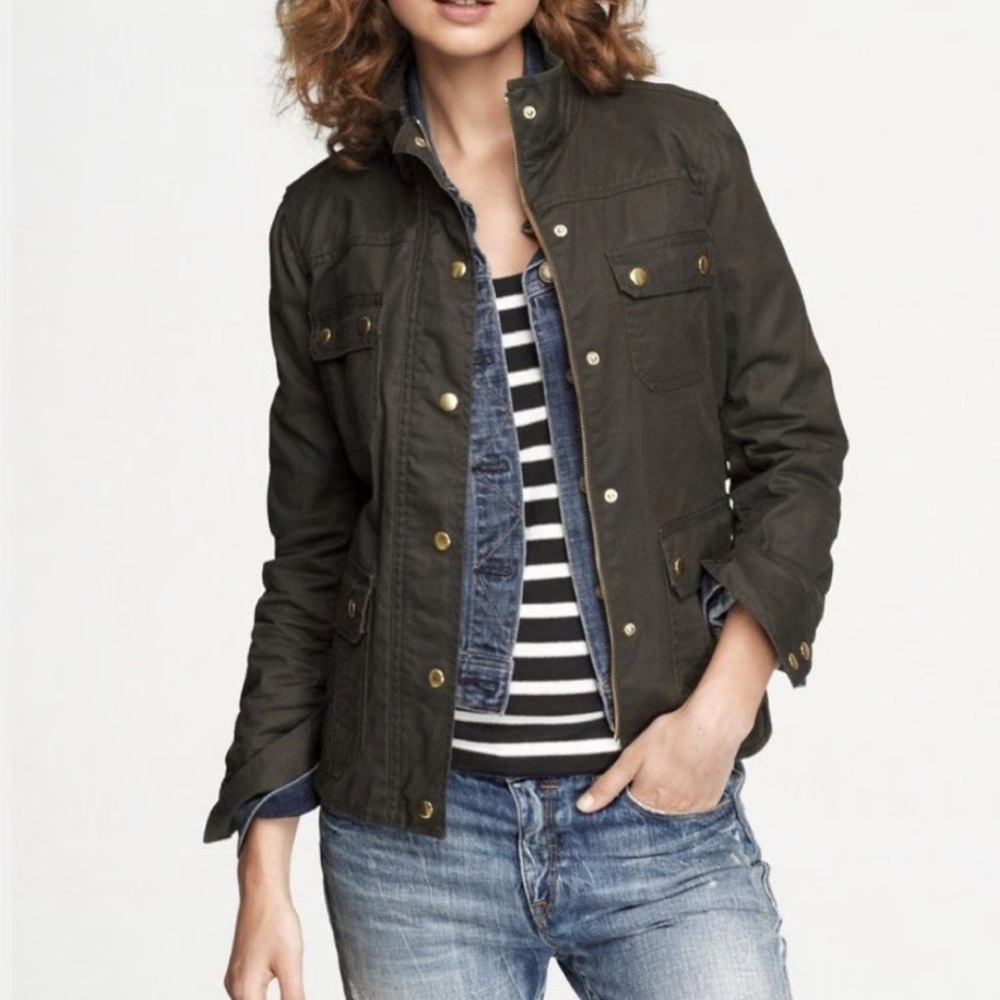 NWOT J.Crew Downtown Field Utility Jacket size small